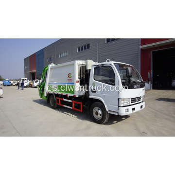 Camión compactador de basura nuevo Dongfeng 115HP 5cbm